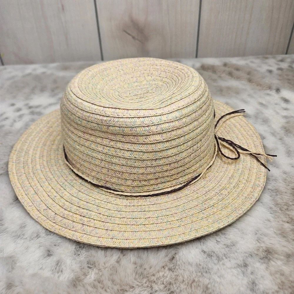 Scala Kids Girl's Sun Panama Hat Youth Size 4-6X (20
